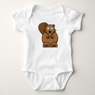 Beaver Baby Bodysuit