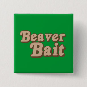 Beaver Bait 15 Cm Square Badge