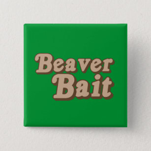 Beaver Bait 15 Cm Square Badge