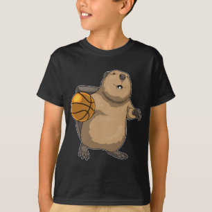 Beaver Basketball player Basketball T-Shirt