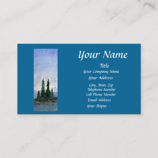 Beaver Bay Blue Business Card