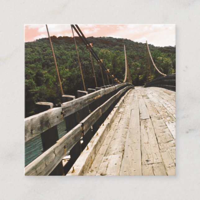 beaver bridge square business card (Front)