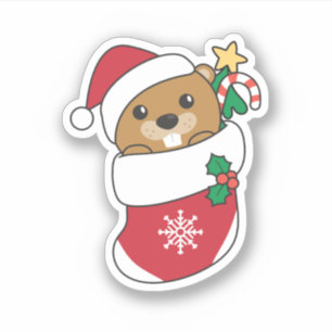 Beaver Christmas Snow Winter Animals Beaver