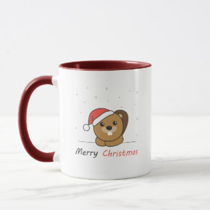 Beaver Christmas Snow Winter Animals Beaver Mug
