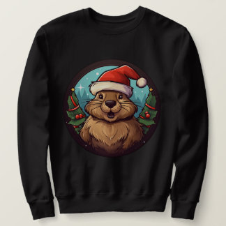Beaver Christmas Sweatshirt
