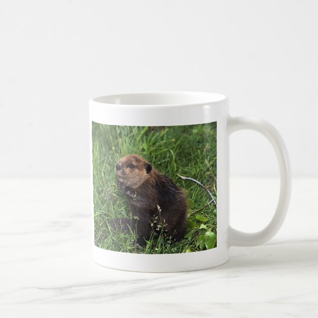Beaver Coffee Mug (Right)