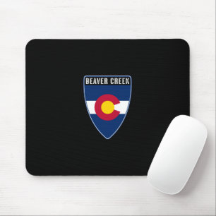 Beaver Creek Colorado Shield Mouse Mat