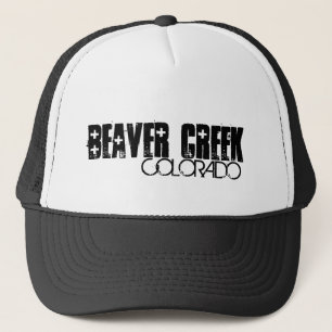 Beaver Creek Colorado simple black hat