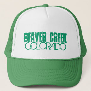 Beaver Creek Colorado simple green hat