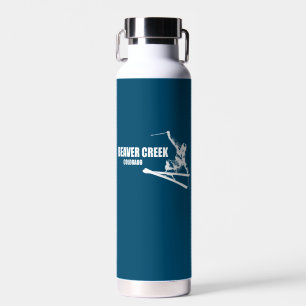 Beaver Creek Colorado Skier Water Bottle