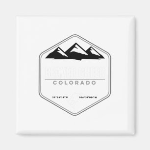 Beaver Creek Colorado Snowboard Magnet