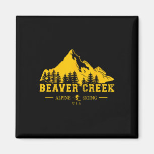 Beaver Creek Colorado Usa Ski Resort Alpine Skiing Magnet
