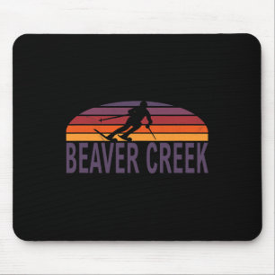 Beaver Creek Colorado Usa Ski Resort Snowboarding Mouse Mat