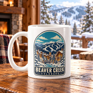 Beaver Creek Colorado Vintage Ski Coffee Mug