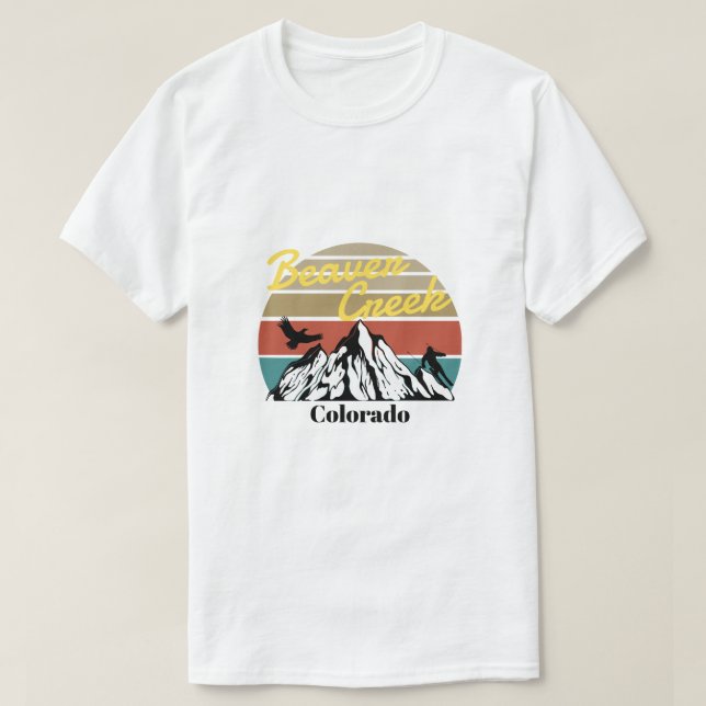 Beaver Creek ski - Colorado T-Shirt (Design Front)