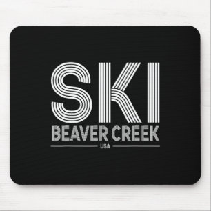 Beaver Creek Ski Resort Usa Rocky Mountains Americ Mouse Mat