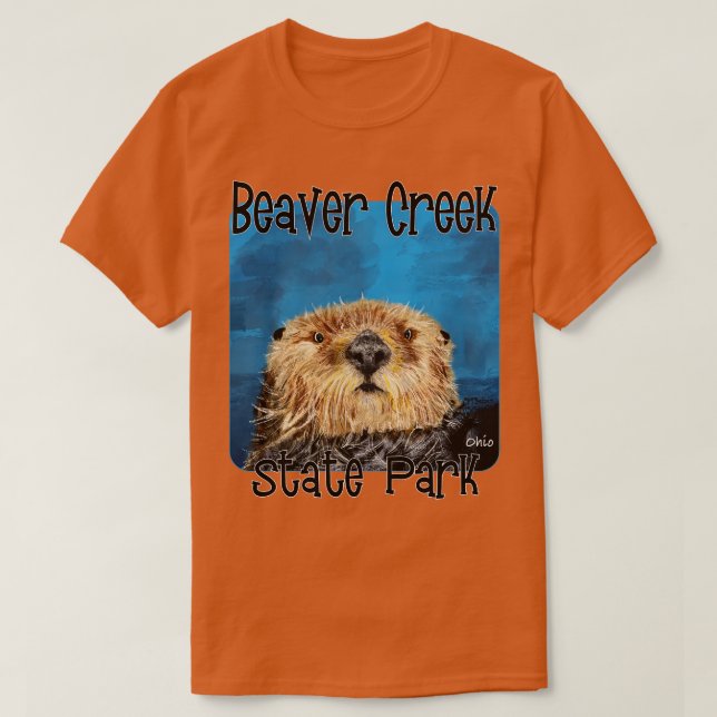 Beaver Creek State Park Ohio T-Shirt (Design Front)
