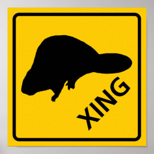 Beaver Crossing Highway Sign