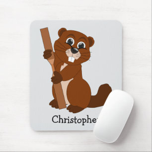 Beaver Design Mouse Mat
