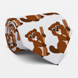Beaver Design Tie