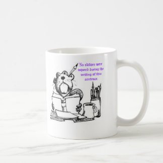 Beaver Editor Coffee Mug