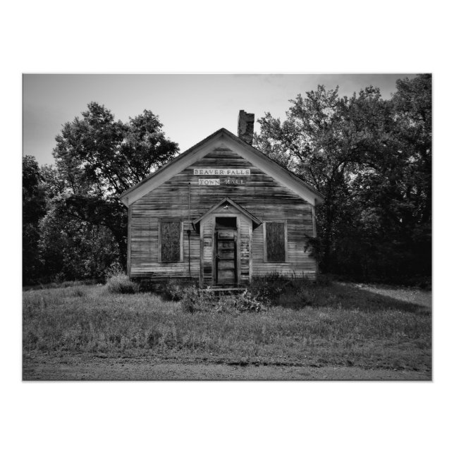 "Beaver Falls Town Hall" Photo Print (Front)
