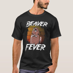 Beaver Fever Backprint Beaver T-Shirt