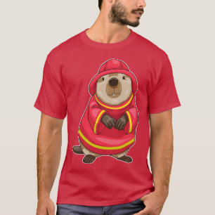 Beaver Firefighter Fire department T-Shirt