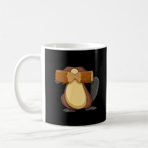 Beaver for Halloween Animal Cosplay Coffee Mug