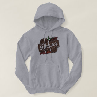 Beaver Hoodie Woodland Wander Sweatshirt