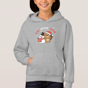 Beaver I'm Snow Cute Snowman Snow Pun