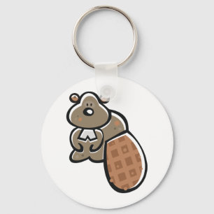Beaver Key Ring