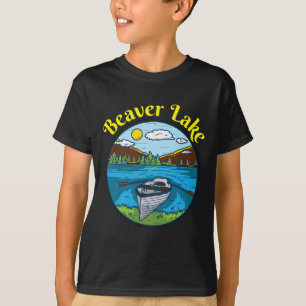 Beaver Lake Clothing Arkansas Retro Boating T-Shirt