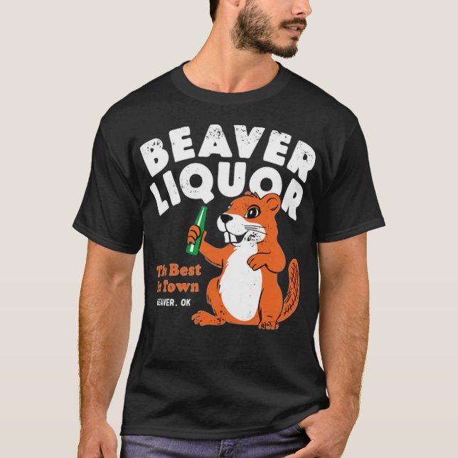 Beaver Liquor T-Shirt (Front)