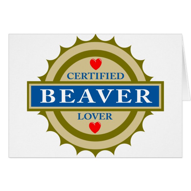 Beaver Lover (Front Horizontal)
