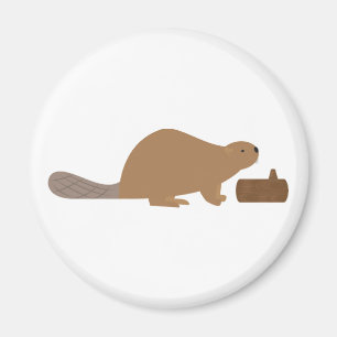 Beaver Magnet