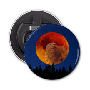 Beaver Moon in November Bottle Opener