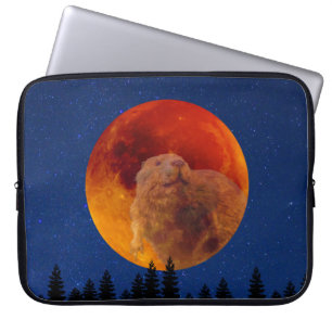 Beaver Moon in November Laptop Sleeve