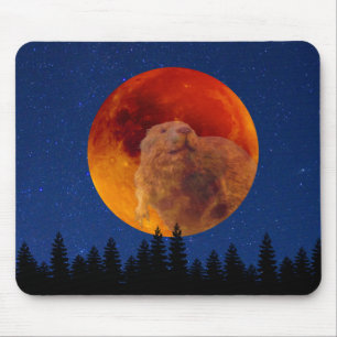 Beaver Moon in November Mouse Mat