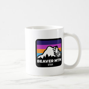 Beaver Mountain Utah Skiing Snowboarding Family Sk Coffee Mug