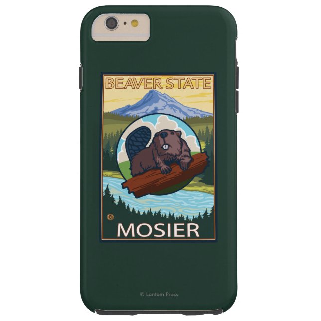 Beaver & Mt. Hood - Mosier, Oregon Case-Mate iPhone Case (Back)