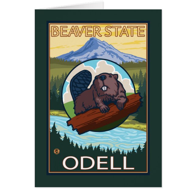 Beaver & Mt. Hood - Odell, Oregon (Front)