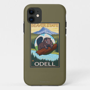 Beaver & Mt. Hood - Odell, Oregon iPhone 11 Case