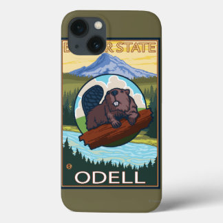 Beaver & Mt. Hood - Odell, Oregon iPhone 13 Case