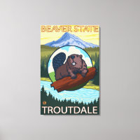 Beaver & Mt. Hood - Troutdale, Oregon