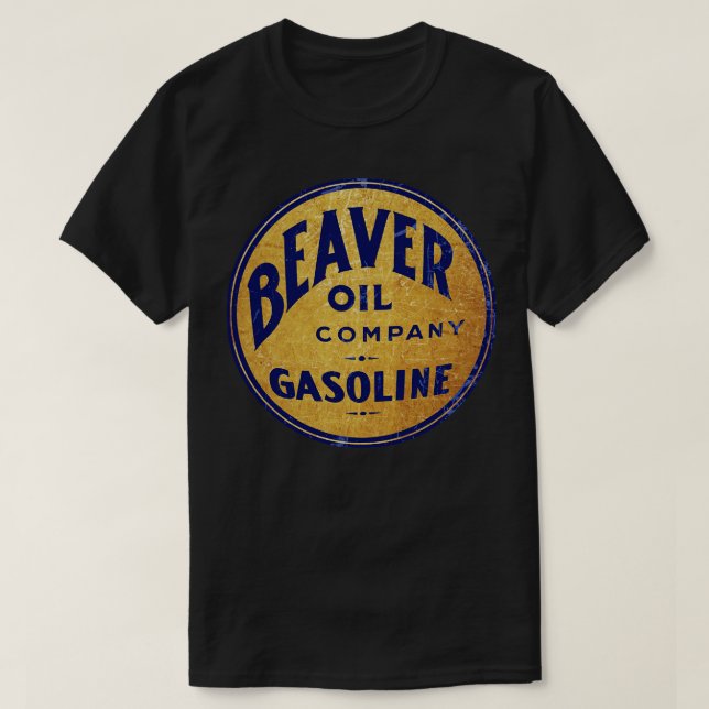 Beaver Oil T-Shirt (Design Front)