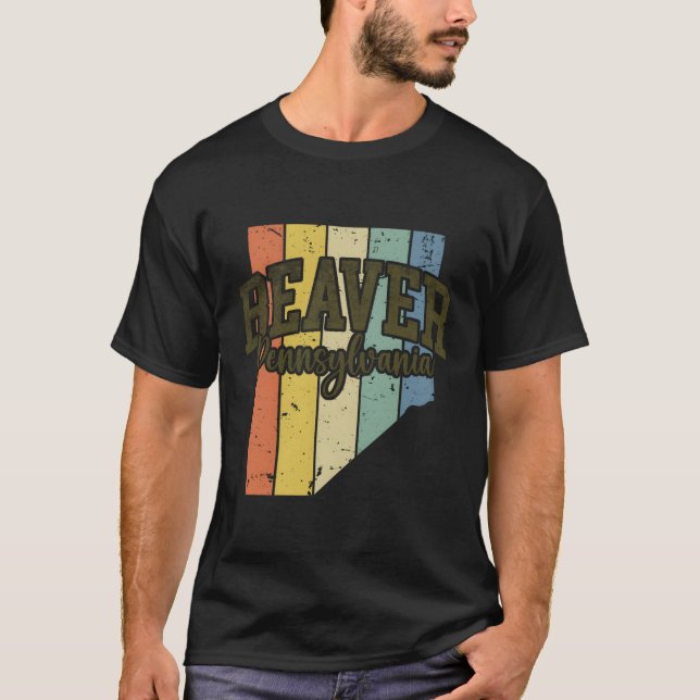 Beaver Pennsylvania 15009 Pride Beaver County T-Shirt (Front)