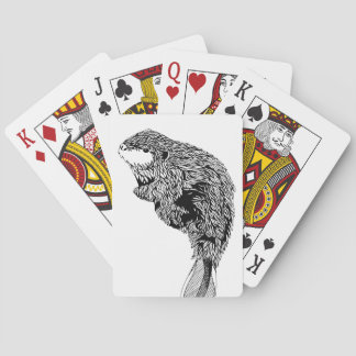 Beaver Playing Cards