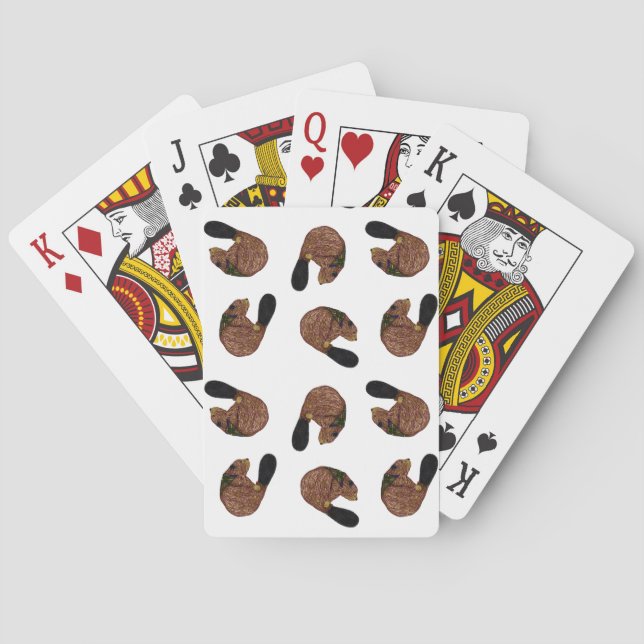 Beaver Playing Cards (Back)