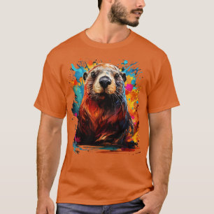 Beaver Rainbow T-Shirt